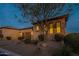 Exterior of a property with desert landscaping and a view of the garage at 8525 E Lynwood St, Mesa, AZ 85207