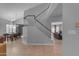 Bright room featuring dining and living space with modern staircase and decor at 16002 N 50Th St, Scottsdale, AZ 85254