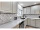 Kitchen featuring stainless steel dishwasher, sink and backsplash at 1716 W Butler Dr, Phoenix, AZ 85021