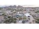 Expansive desert home with a terracotta tile roof and mountain views at 2107 N Campo Allegre Dr, Tempe, AZ 85288