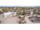Expansive aerial view of a beautiful home with natural desert landscaping at 2107 N Campo Allegre Dr, Tempe, AZ 85288