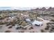 Expansive desert home with a terracotta tile roof and mountain views at 2107 N Campo Allegre Dr, Tempe, AZ 85288