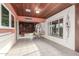 Open living room with tile floors, decorative lighting, and seating area at 2107 N Campo Allegre Dr, Tempe, AZ 85288