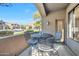 Charming outdoor patio with a view of the neighborhood at 3131 E Legacy Dr # 1104, Phoenix, AZ 85042