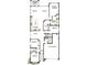 Detailed floor plan showcasing the layout, including a study, kitchen, bedrooms, and a 3-car garage at 32970 N 131St Dr, Peoria, AZ 85383