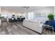 Open concept living area with kitchen, dining, and comfortable seating at 470 S Soho Ln # 1, Chandler, AZ 85225