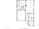 Detailed floor plan showcasing layout with primary bedroom, garage, kitchen, living areas, and bedrooms at 6993 S Ruby Dr, Chandler, AZ 85249