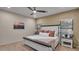 Tranquil main bedroom featuring a comfortable bed, soft lighting, and serene decor, creating a relaxing retreat at 6993 S Ruby Dr, Chandler, AZ 85249