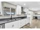 Modern kitchen featuring white cabinets, gray countertops, and stainless steel appliances at 7745 N 33Rd Ave, Phoenix, AZ 85051