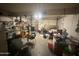 Spacious garage providing ample storage and potential for a workshop area at 8863 W Greer Ave, Peoria, AZ 85345