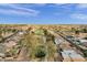 Panoramic view of the neighborhood with a golf course running through it at 915 S Saranac Ave, Mesa, AZ 85208