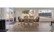 Bright dining area featuring natural light and sliding glass door to yard at 915 S Saranac Ave, Mesa, AZ 85208