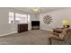 Spacious living room with an open layout and neutral decor at 915 S Saranac Ave, Mesa, AZ 85208