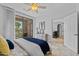 Bright and sunny bedroom with private balcony and ensuite bathroom at 9708 E Via Linda -- # 2328, Scottsdale, AZ 85258