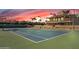 Enjoy the community tennis court with meticulously maintained landscaping and lighting for evening games at 9708 E Via Linda -- # 2328, Scottsdale, AZ 85258
