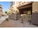 The building's exterior shows a patio with neutral toned decor and desert landscaping at 10136 E Southern Ave # 1082, Mesa, AZ 85209