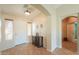 Inviting foyer featuring neutral tones and elegant decor at 127 S Hancock Trl, Casa Grande, AZ 85194