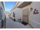 Inviting entrance with security door and decorative accents at 16546 E Ashbrook Dr # A, Fountain Hills, AZ 85268