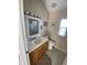 Full bathroom view showcases vanity, toilet and shower at 2315 S Seminole Dr, Apache Junction, AZ 85119