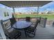 Outdoor deck space featuring table and chairs, perfect for entertaining at 2315 S Seminole Dr, Apache Junction, AZ 85119