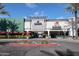 Exterior shot of stores at Biltmore Fashion Park, including Blanco and Zinburger at 240 W Missouri Ave # 13, Phoenix, AZ 85013