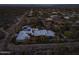 Aerial view of the property and the surrounding area at 25002 N Quail Haven Dr, Rio Verde, AZ 85263