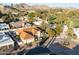 Bird's eye view of a well-manicured home situated near a golf course and scenic mountains at 2514 E Montebello Ave, Phoenix, AZ 85016