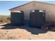 Image of the water tanks, which provide water to the home at 27575 N Dolores Pl, San Tan Valley, AZ 85144