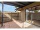 Enclosed covered patio offers privacy and shade at 286 W Palomino Dr # 101, Chandler, AZ 85225