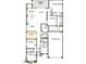 Detailed floor plan showcasing four bedrooms, three bathrooms, a four-car garage, and covered patio at 32489 N 135Th Dr, Peoria, AZ 85383