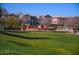 Neighborhood playground area with play structures, benches, and a meticulously maintained grassy expanse at 3648 E Perkinsvile St, Gilbert, AZ 85295