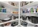 Organized walk-in pantry with ample shelving space for food storage and kitchen essentials at 378 W Satinka Dr, San Tan Valley, AZ 85140