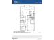 Detailed floor plan showcasing the layout of this 5-bedroom, 3-bath home with a 3-car garage at 4459 E Warlander Ln, San Tan Valley, AZ 85140