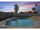 Inviting pool with a spacious deck and plenty of room to relax and soak up the sun at 5915 E Fairfield St, Mesa, AZ 85205