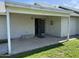 A covered patio that can be used for seating and enjoying the backyard at 614 W 7Th Ave, Mesa, AZ 85210