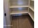 Spacious pantry with shelving for optimal organization at 6225 S Boulder St, Gilbert, AZ 85298