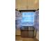 Stainless steel refrigerator with ample storage space at 6225 S Boulder St, Gilbert, AZ 85298