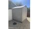 Durable backyard shed provides extra storage space at 7350 E Pueblo Ave, Mesa, AZ 85208