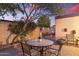 Inviting patio with comfortable seating and a tranquil ambiance at 7912 E Plaza Ave, Scottsdale, AZ 85250