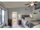 View of the main bedroom with ensuite bathroom at 835 W Beechnut Dr, Chandler, AZ 85248