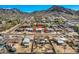 Neighborhood aerial view of the property showcasing mountain views at 9031 N 14Th St, Phoenix, AZ 85020