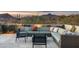 Cozy rooftop outdoor lounge with comfortable seating, perfect for relaxing and entertaining at 10238 E Rising Sun Dr, Scottsdale, AZ 85262