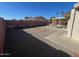 This backyard is fully enclosed with a patio at 10402 N Balboa Dr, Sun City, AZ 85351