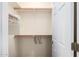 Bright, empty closet space featuring basic rod and shelf storage solutions at 1213 W Deoni Trl, San Tan Valley, AZ 85143