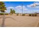 Outdoor basketball court with mature trees, providing a great recreational space for sports and activities at 20386 E Bronco Dr, Queen Creek, AZ 85142