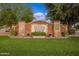 Inviting entrance to the Will Rogers Equestrian Ranch, showcasing the community's name and stone accents at 20386 E Bronco Dr, Queen Creek, AZ 85142