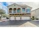 Inviting townhome with a three-car garage and upper balconies at 2402 E 5Th St # 1455, Tempe, AZ 85288