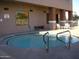 A smaller hot tub perfect for relaxing and unwinding with comfortable seating nearby at 2416 N Snead Dr, Mesa, AZ 85215