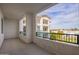 Balcony offers a serene view of community architecture with a light and bright airy feel at 2511 W Queen Creek Rd # 307, Chandler, AZ 85248