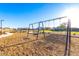 Swings on a modern playground, with single post support and plenty of mulch at 26199 S 227Th St, Queen Creek, AZ 85142